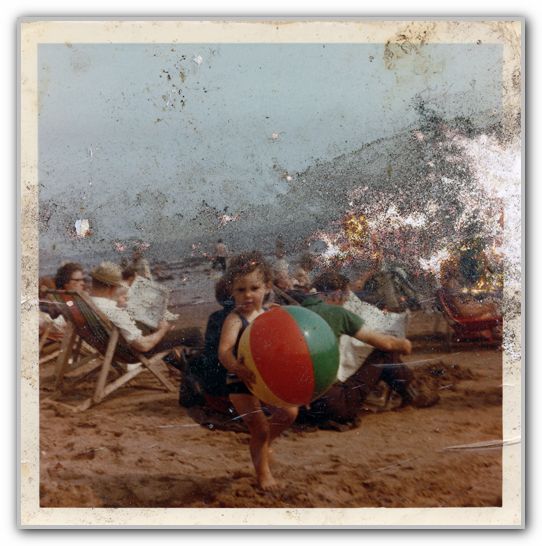 Young CJ on beach